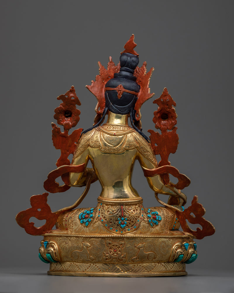 The Green Tara Statue | Discover Serenity with our Tara Sculpture