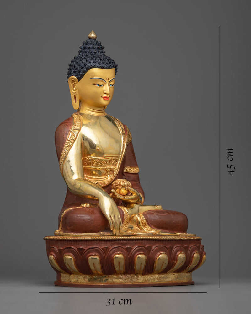 Large Shakyamuni Buddha Sculpture 