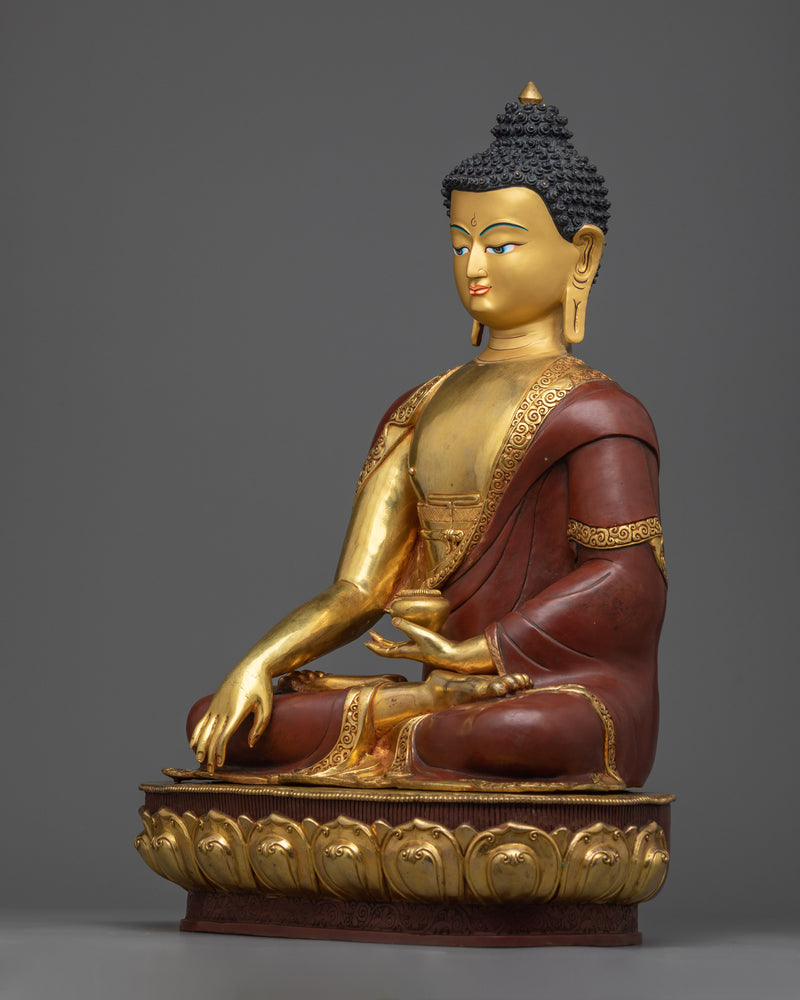 19 Inch Shakyamuni Buddha Statue | Large Figure of Enlightened Being