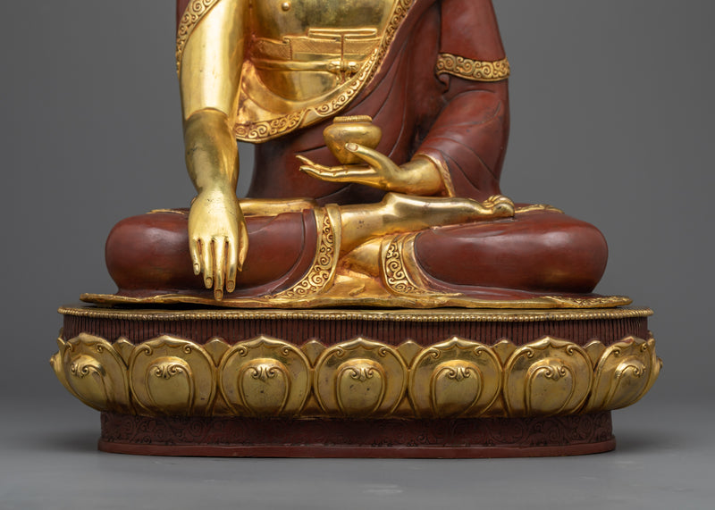 19 Inch Shakyamuni Buddha Statue | Large Figure of Enlightened Being