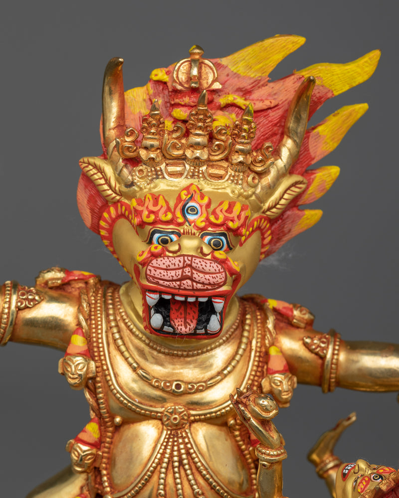 Yama Dharmaraja Statue | The "Destroyer of Death" Deity