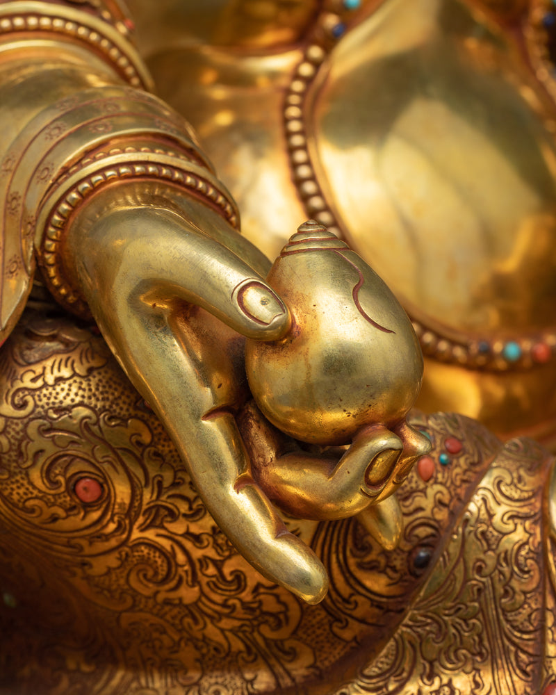 24 Inch Dzambhala Statue | God of Wealth and Prosperity