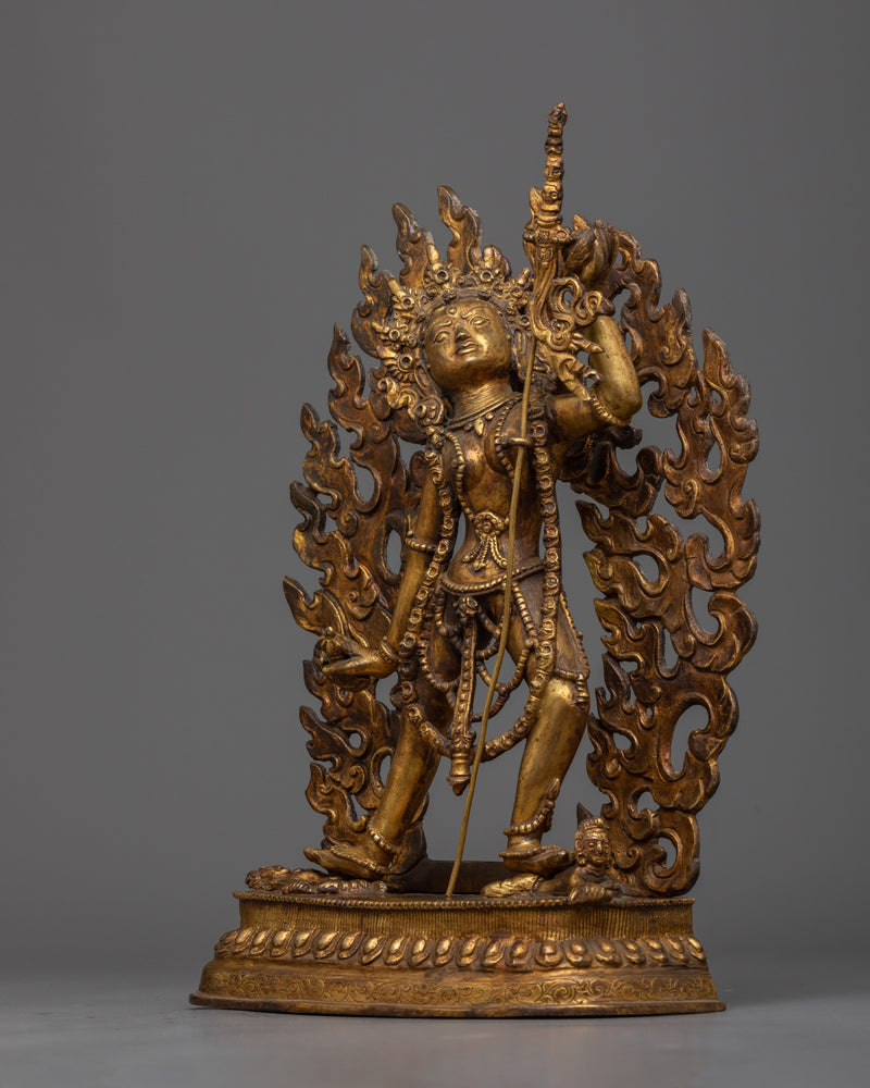 Vajrayogini Dakini Statue | Antique Finish Female Goddess