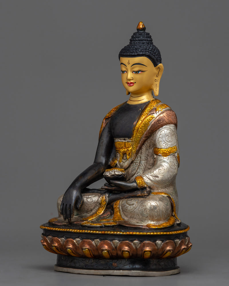 Shakyamuni Buddha seated in Meditation | Fine Nepali Artwork