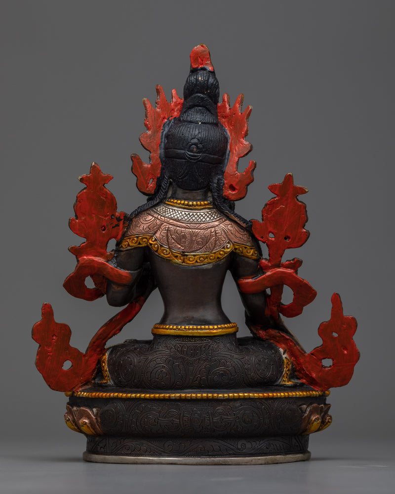 White Tara Goddess Sculpture | A Beacon of Compassion and Healing
