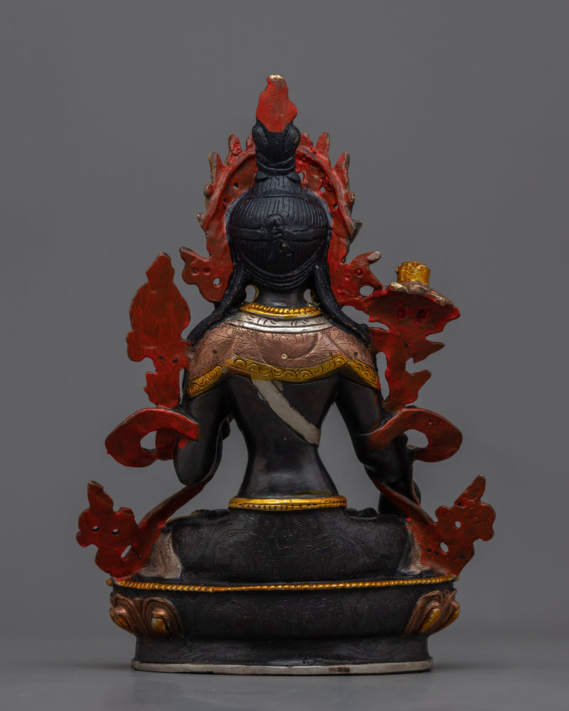 White Tara Art Retreat Statue | A Meticulous Representation of Compassion and Healing