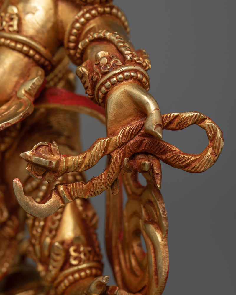 Six-Armed Mahakala Sadhana Sculpture | A Symbol of Protection and Transformation