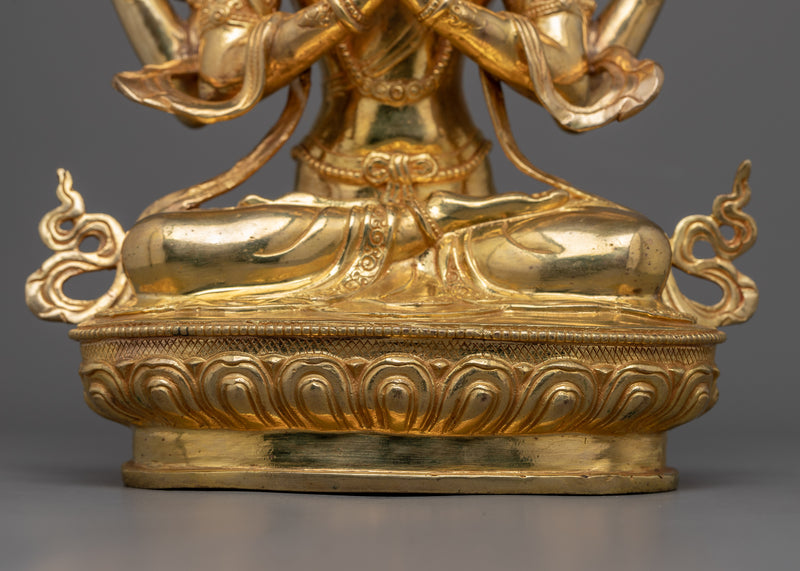 Manjushree God Statue Unveiled | Discover the Divine Wisdom