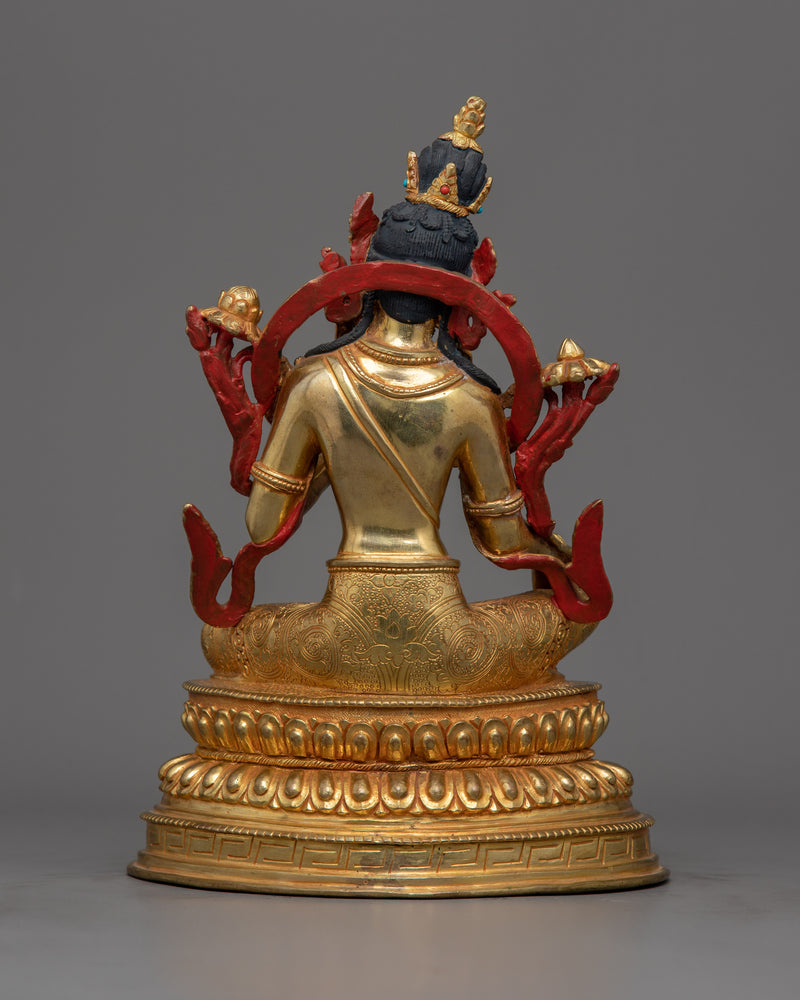 Mother Green Tara Goddess Statue 