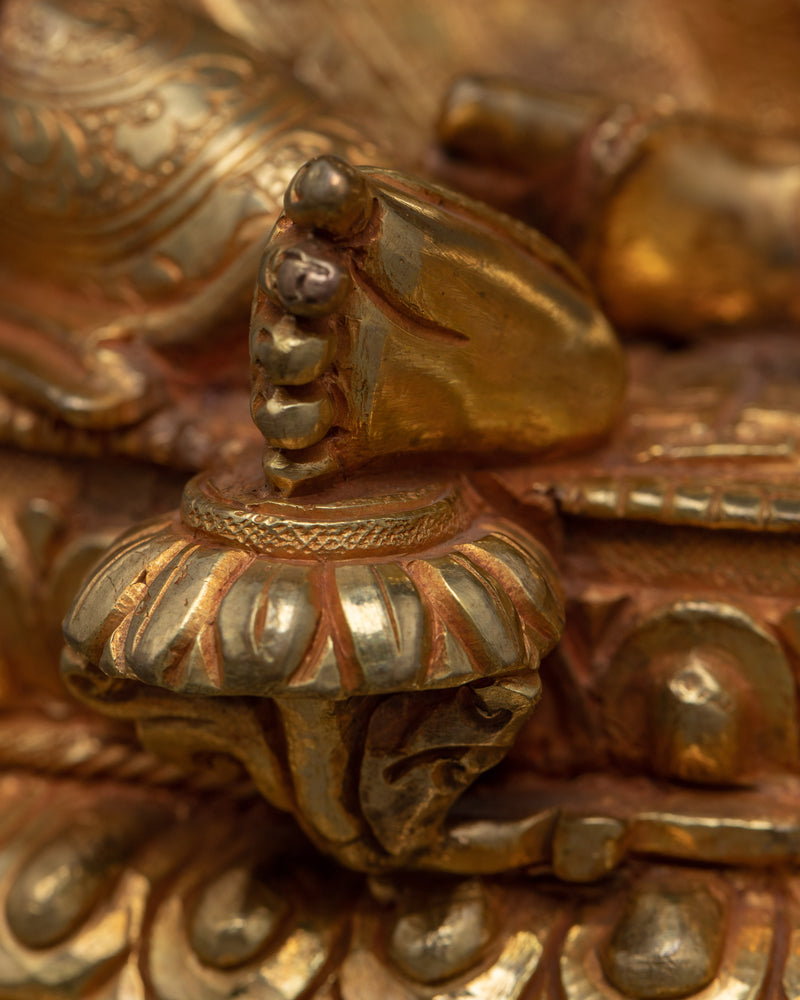 Mother Green Tara Goddess Statue | Handcrafted in Traditional Nepali Art