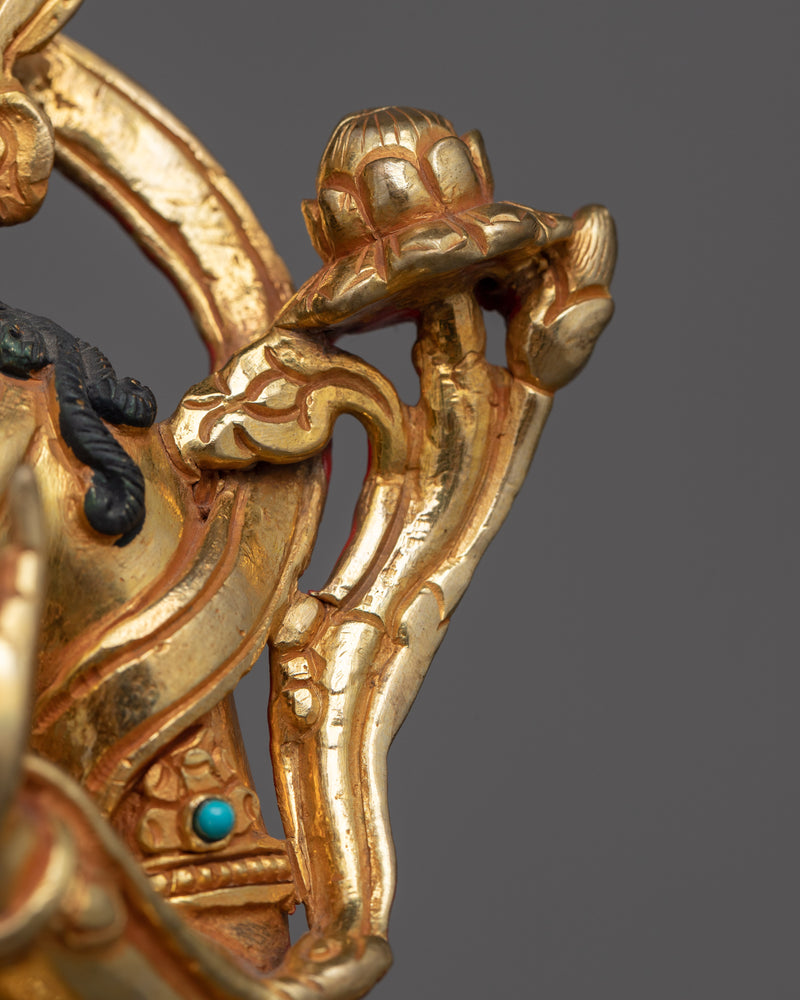 Mother Green Tara Goddess Statue | Handcrafted in Traditional Nepali Art