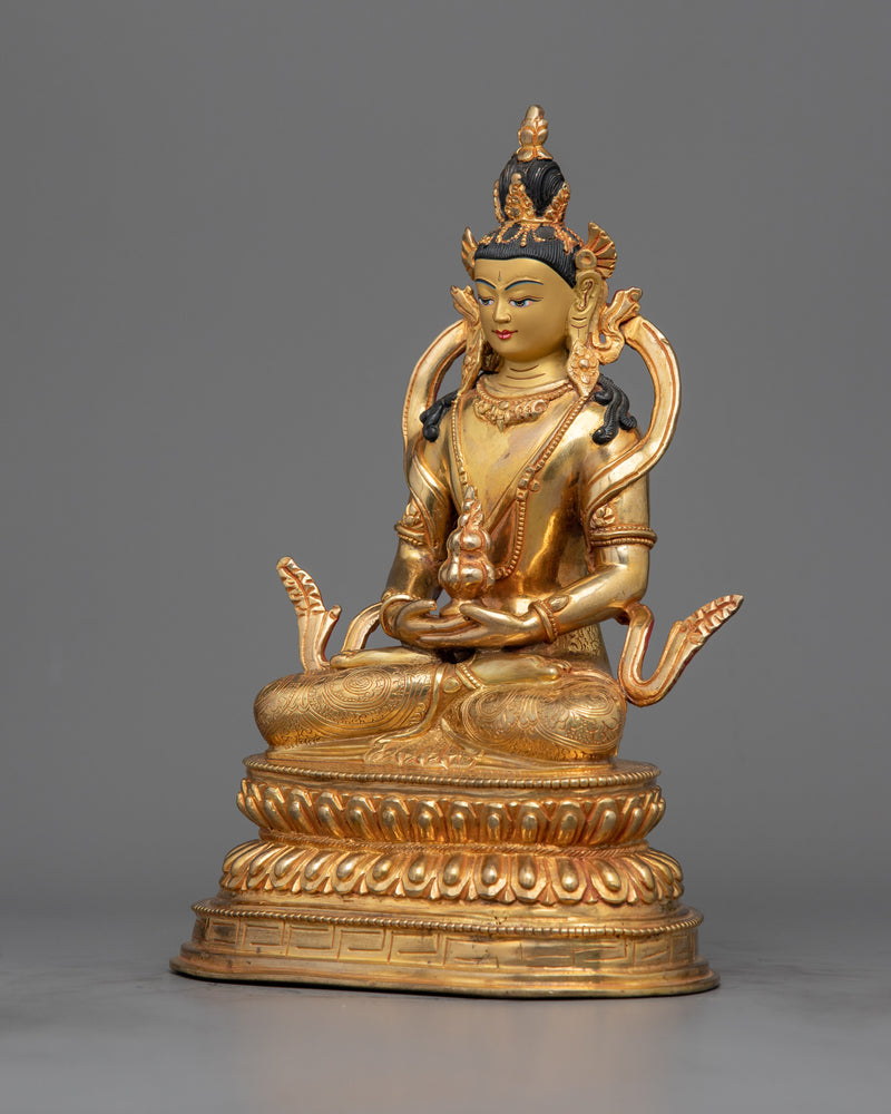 Amitayus Boddhisattva Statue | Handmade Figure of Infinite Life Buddha