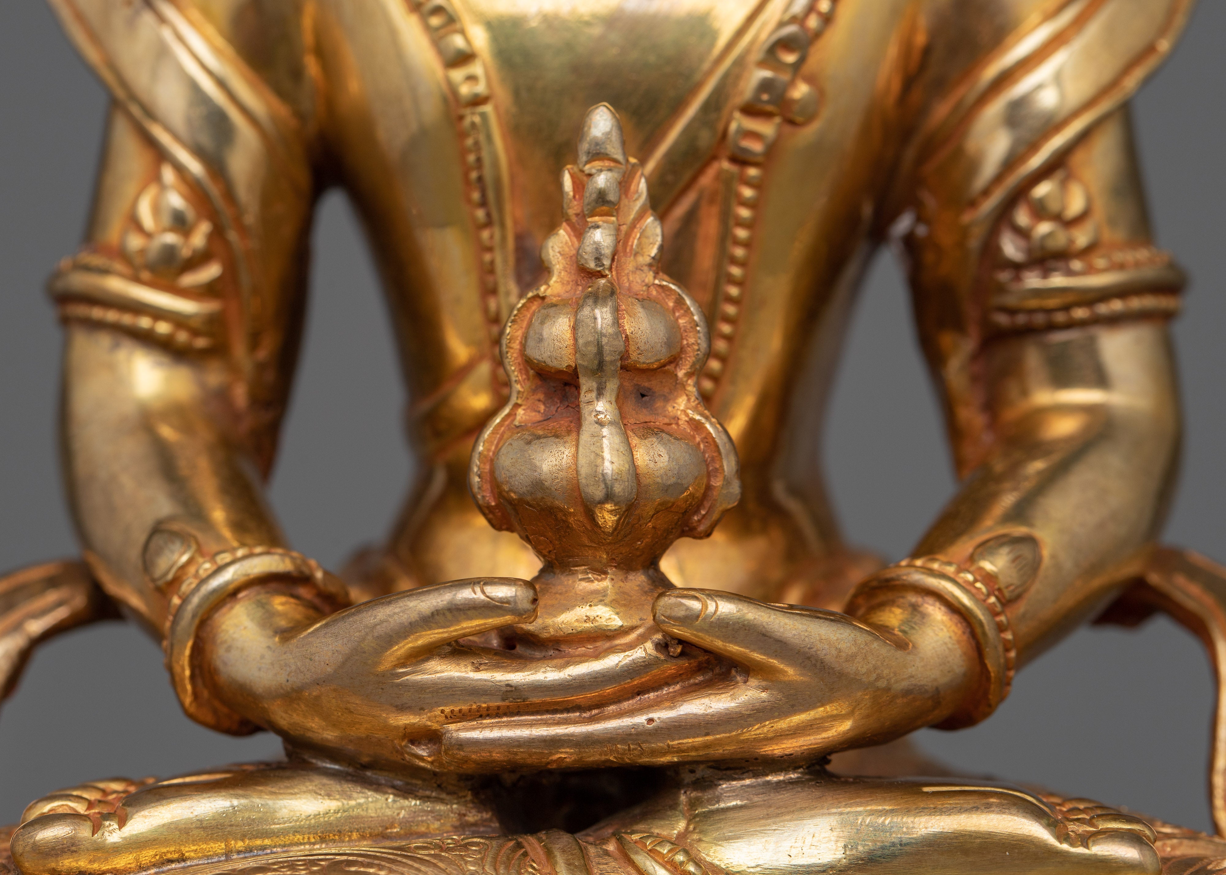 Amitayus Boddhisattva Statue | Handmade Figure of Infinite Life Buddha