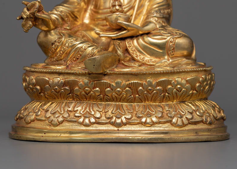 Padmasambhava Guru Rinpoche Rupa | 9.4 Inch Statue of Lotus Born Master