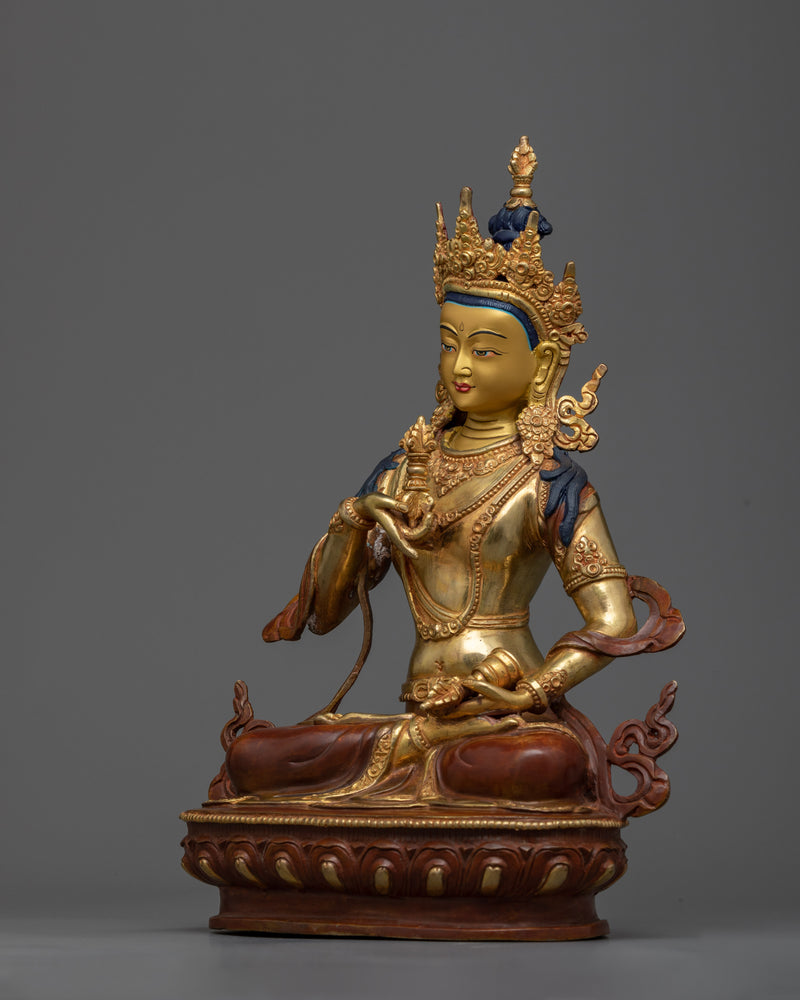 Vajrasattva 12.5 Inch Statue | Tibetan Dorjé Sempa Deity