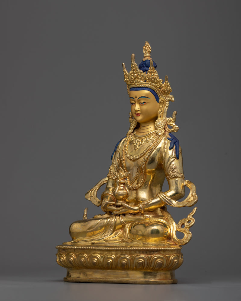 Amitayus Buddha Infinite Lite Statue | Handmade in Nepal