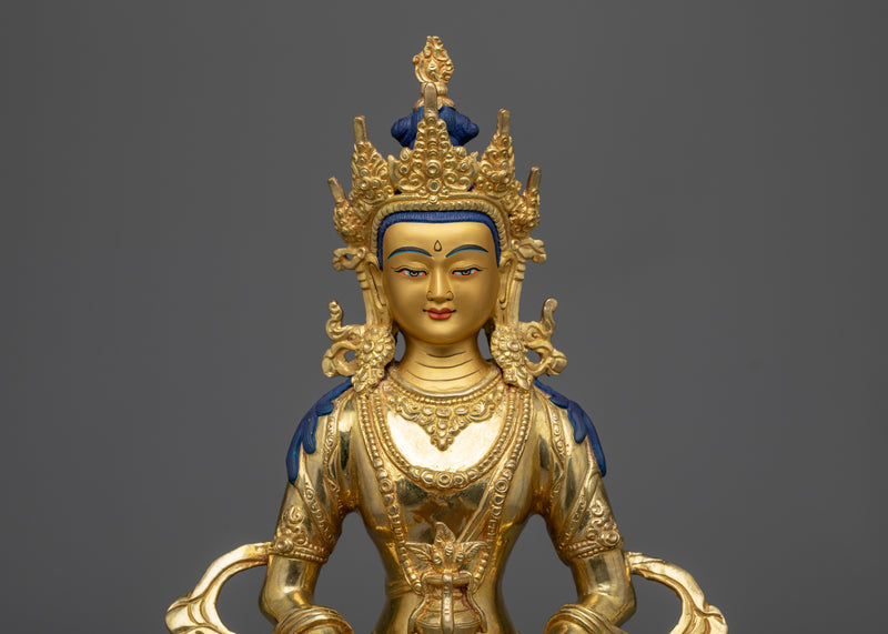 Amitayus Buddha Infinite Lite Statue | Handmade in Nepal