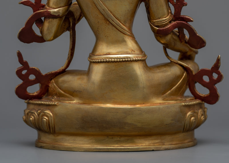 The Goddess Green Tara Statue | Welcome Harmony and Peace