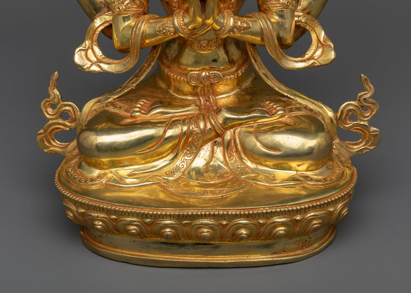 4-Arms Chenrezig Buddha Sculpture | Rediscover Compassion