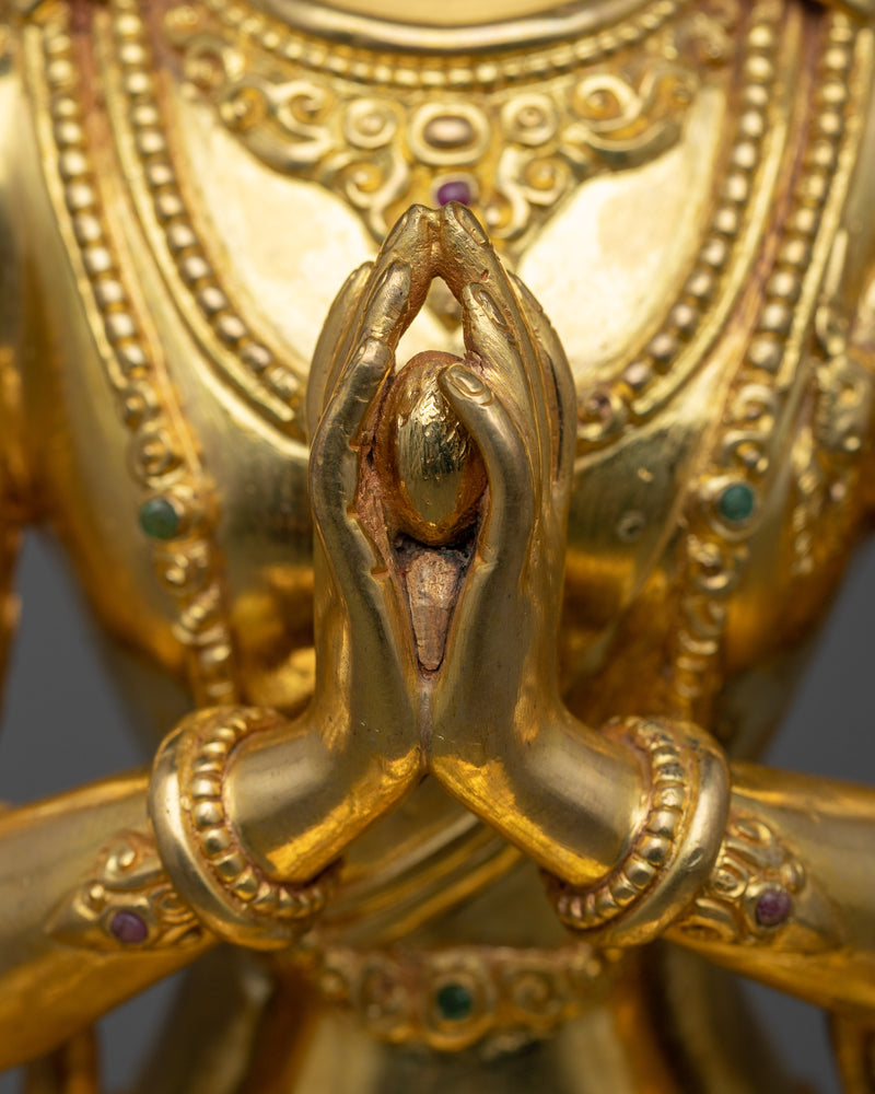 Chenresig Avalokiteshvara Statue | Embrace Serenity with the Beautiful Sculpture