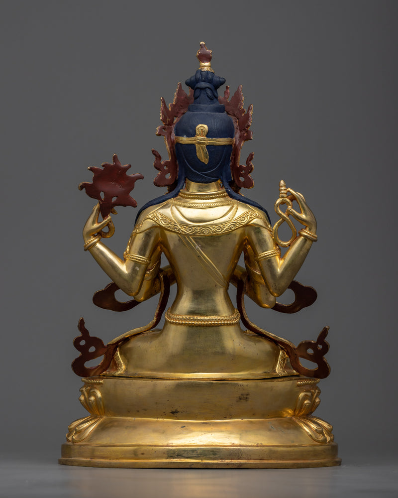 Chenresig Avalokiteshvara Statue | Embrace Serenity with the Beautiful Sculpture