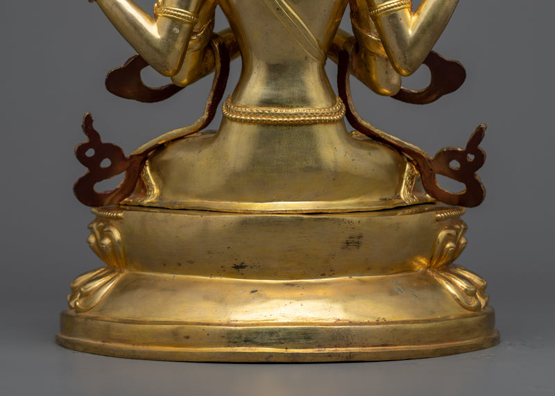 Chenresig Avalokiteshvara Statue | Embrace Serenity with the Beautiful Sculpture