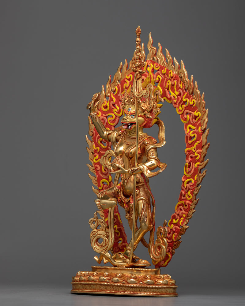 The Simhamukha Practice Statue | Elevate Your Spiritual Practice