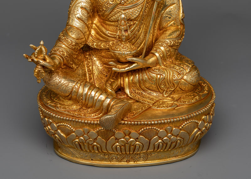 Guru Rinpoche 14.5 Inch Statue | Lotus Born Master