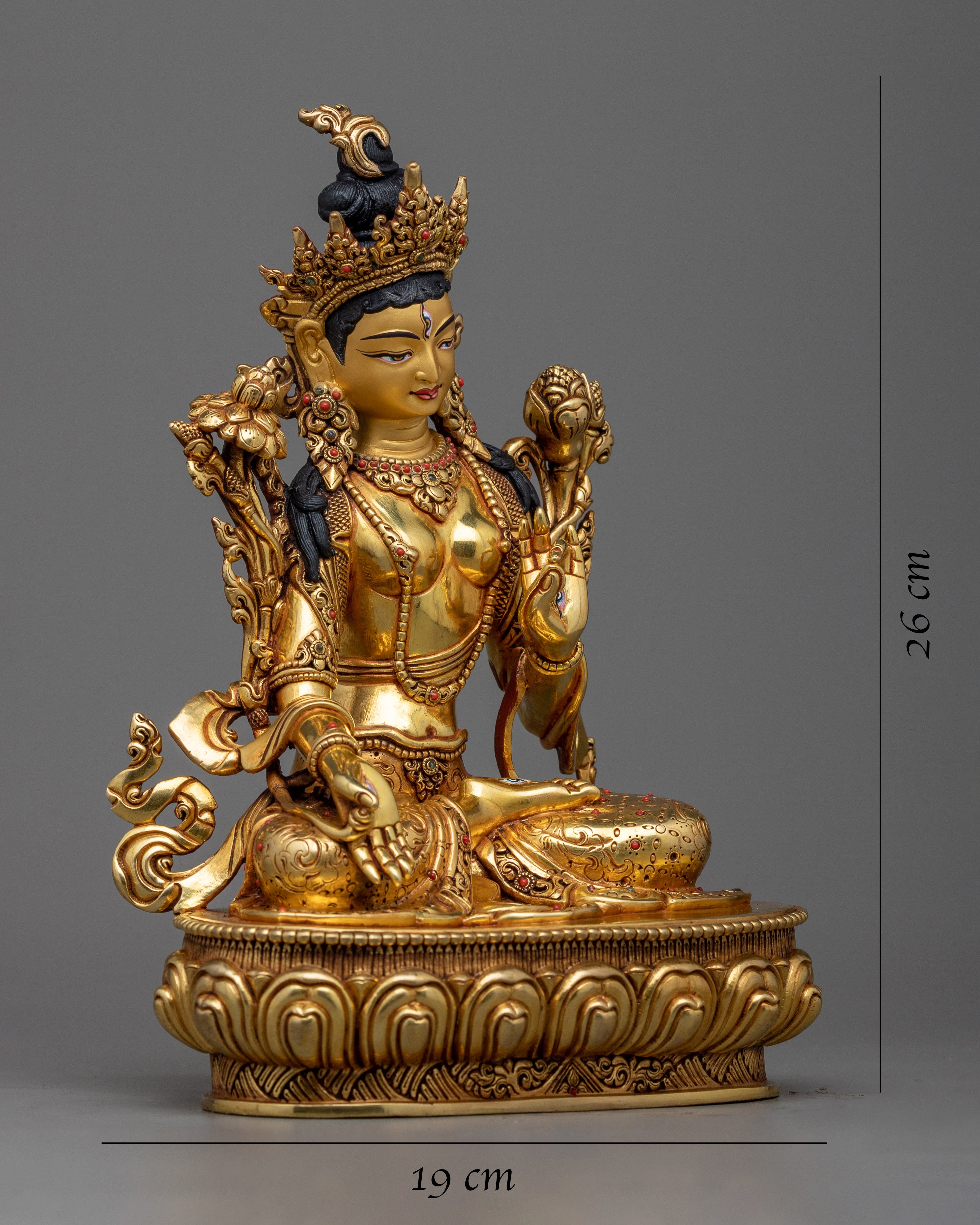 Premium White Tara Statue