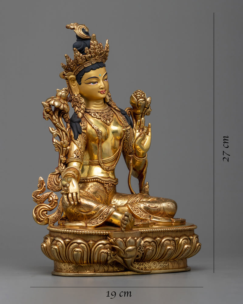 Premium Green Tara Statue