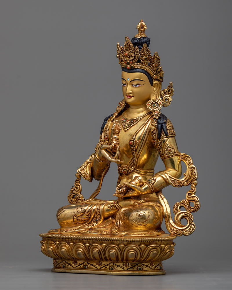 Vajrasattva Statue Premium Quality Figure | Handmade in Nepal