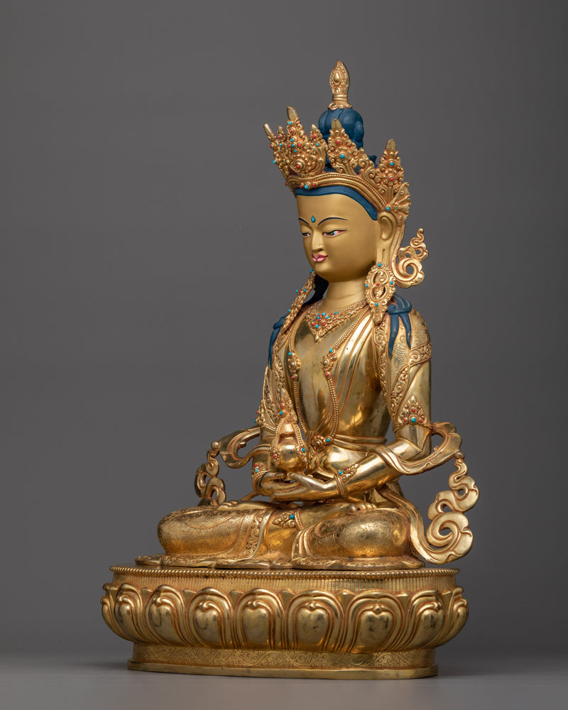 amitayus-buddha-golden-statue