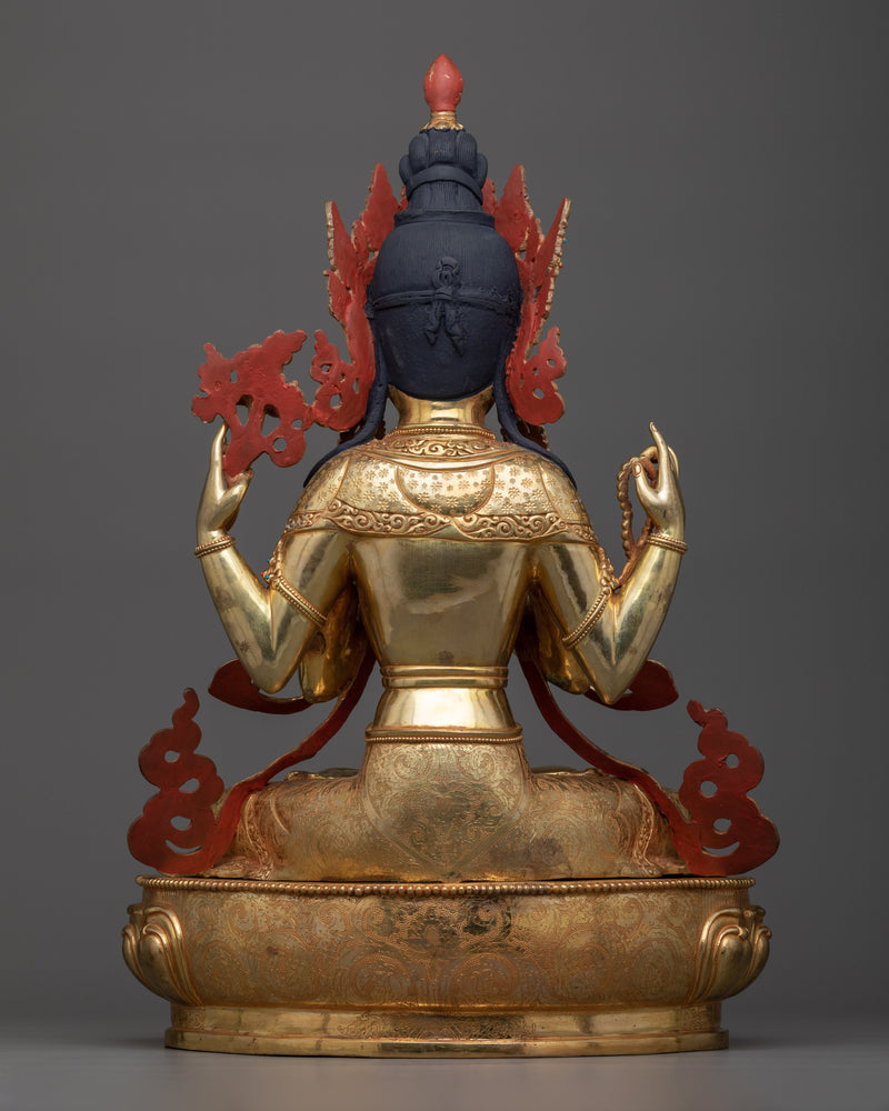 Chenrezig Compassionate Bodhisattva Statue 