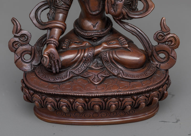 Serenity with the White Tara Bodhisattva | A Beacon of Longevity and Compassion