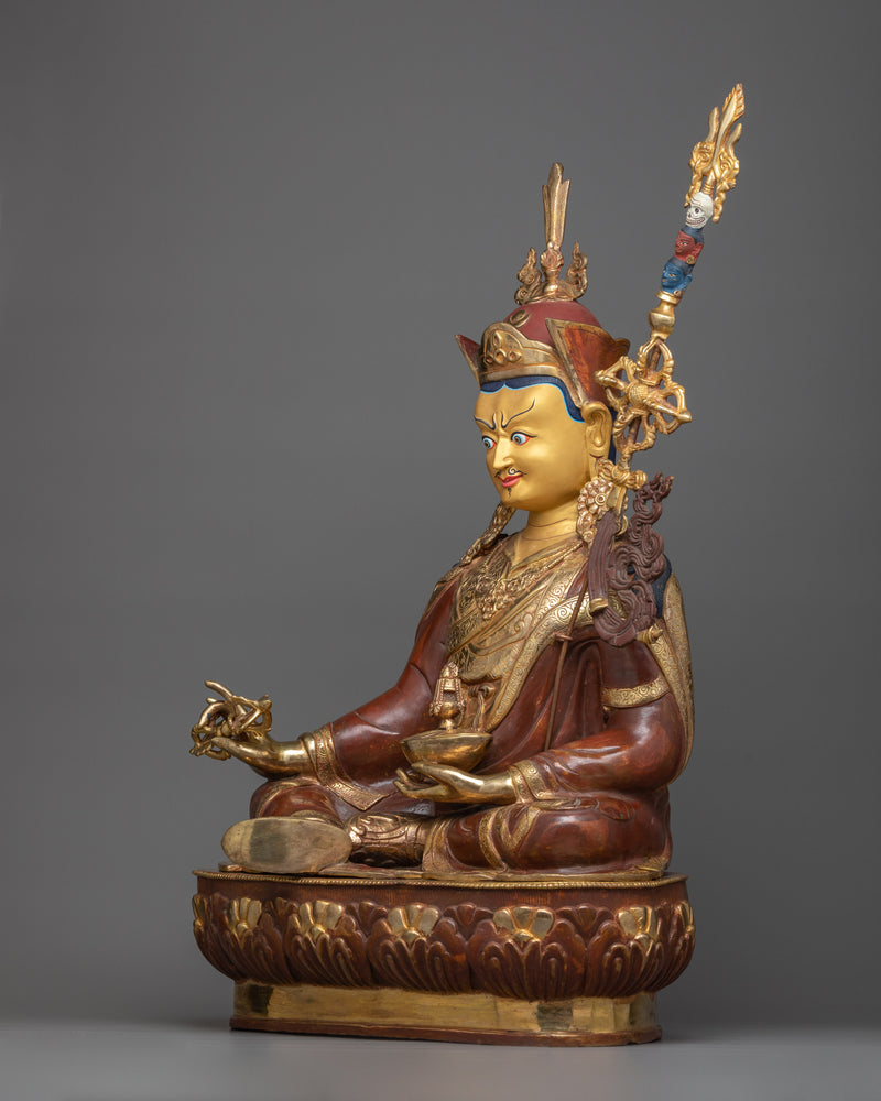 67cm Guru Rinpoche Statue | Handmade in Nepal by Master Artist