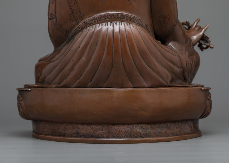 Guru Rinpoche Statue 20.8 Inches | Guru Padmasambhava Lotus Born Master