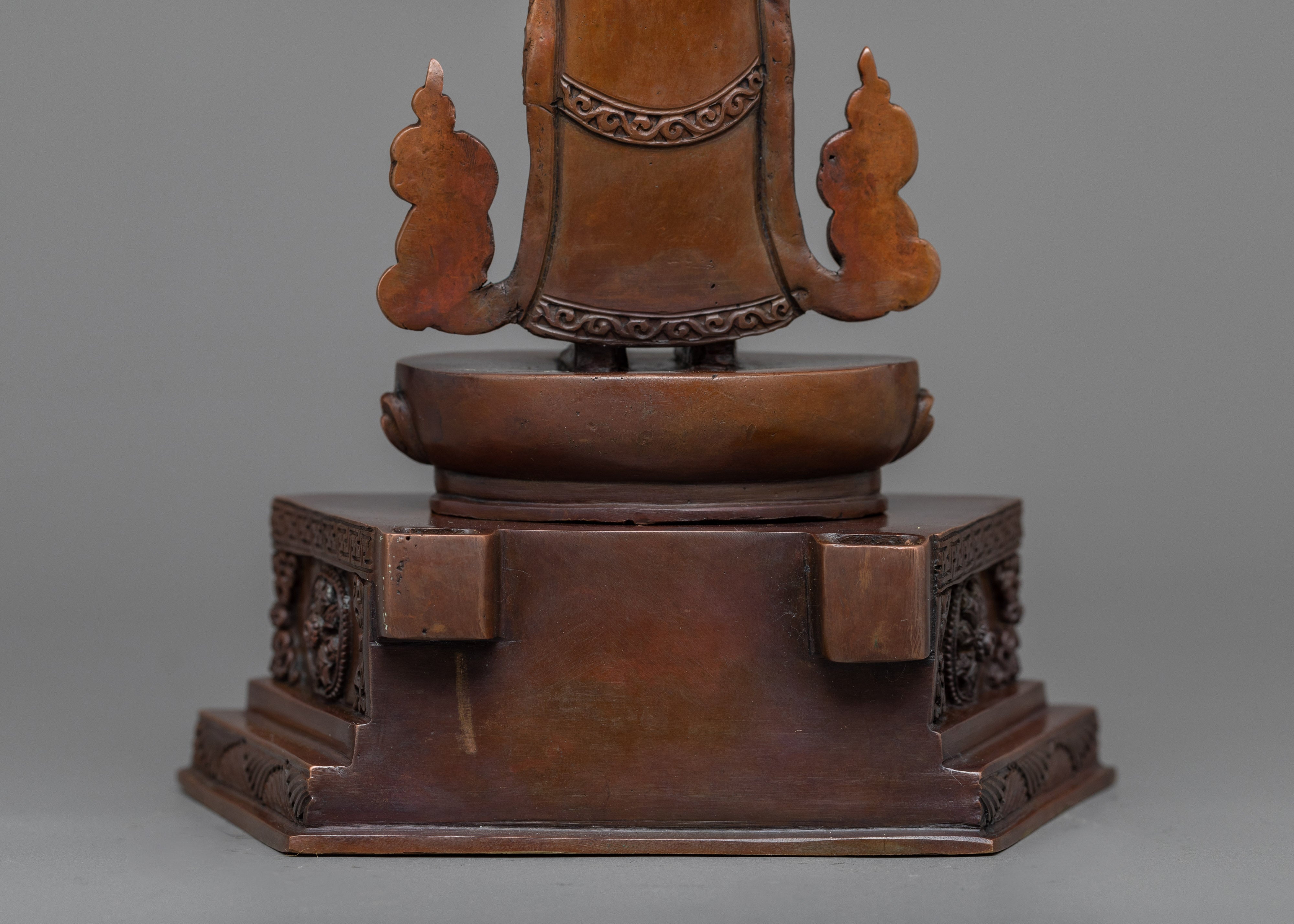 1000 Arm Chenrezig Sculpture | Handmade in Copper Compassionate Bodhisattva