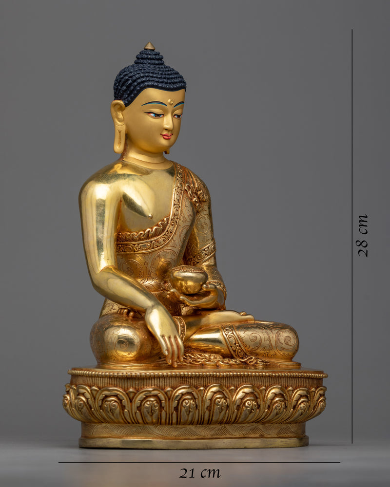 11 Inch Shakyamuni Buddha Statue 