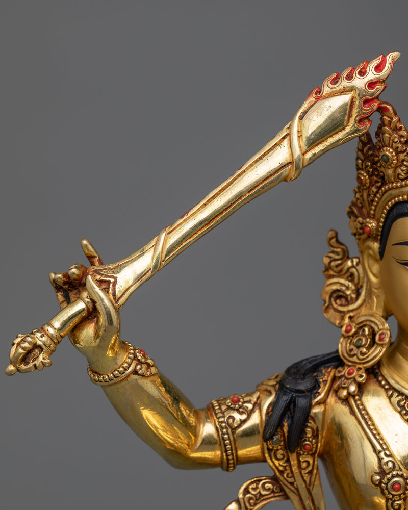 Wisdom Deity Manjushri Statue | High Quality Premium Statue