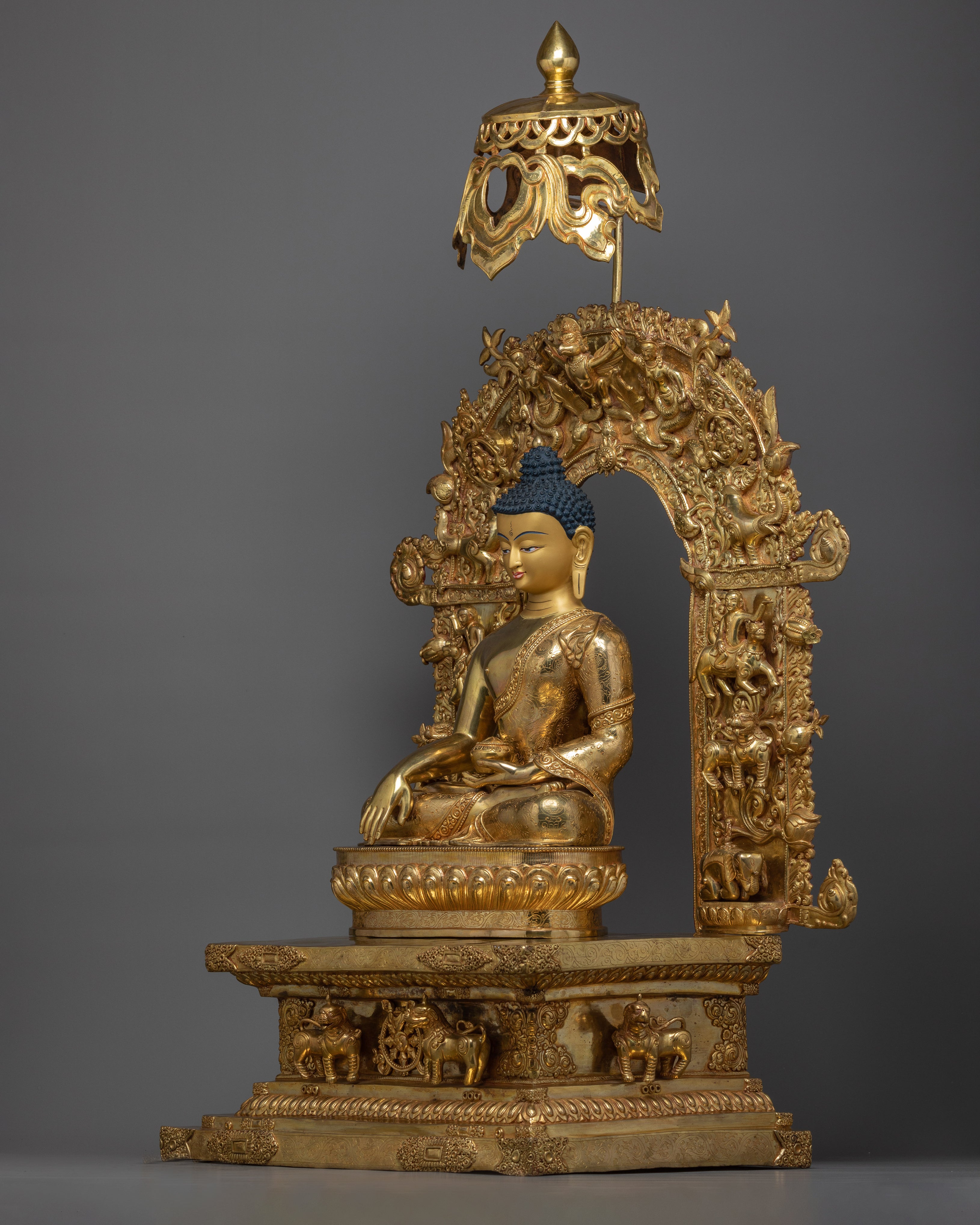 buddha-shakyamuni-seated-on-throne