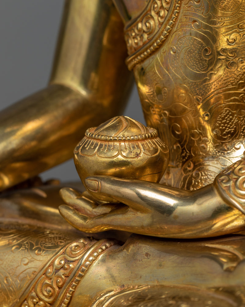Buddha Shakyamuni on Throne Statue | Sublime Enlightenment
