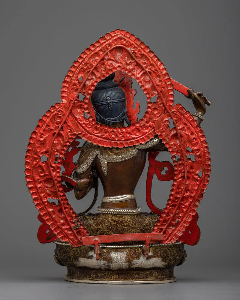 The Perfect Manjushri Dharma Center Sculpture | Divine Harmony Wisdom Deity