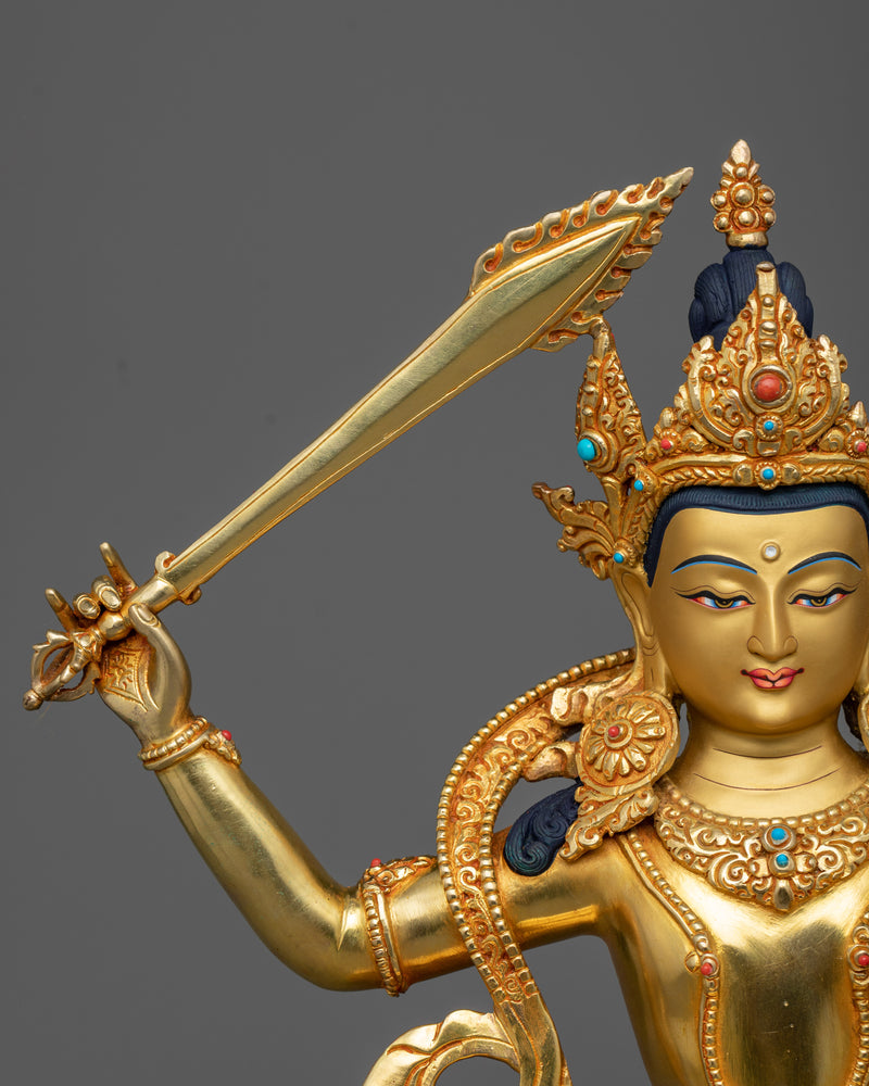 Manjushri Embodiment of Wisdom | Bodhisattva Statue