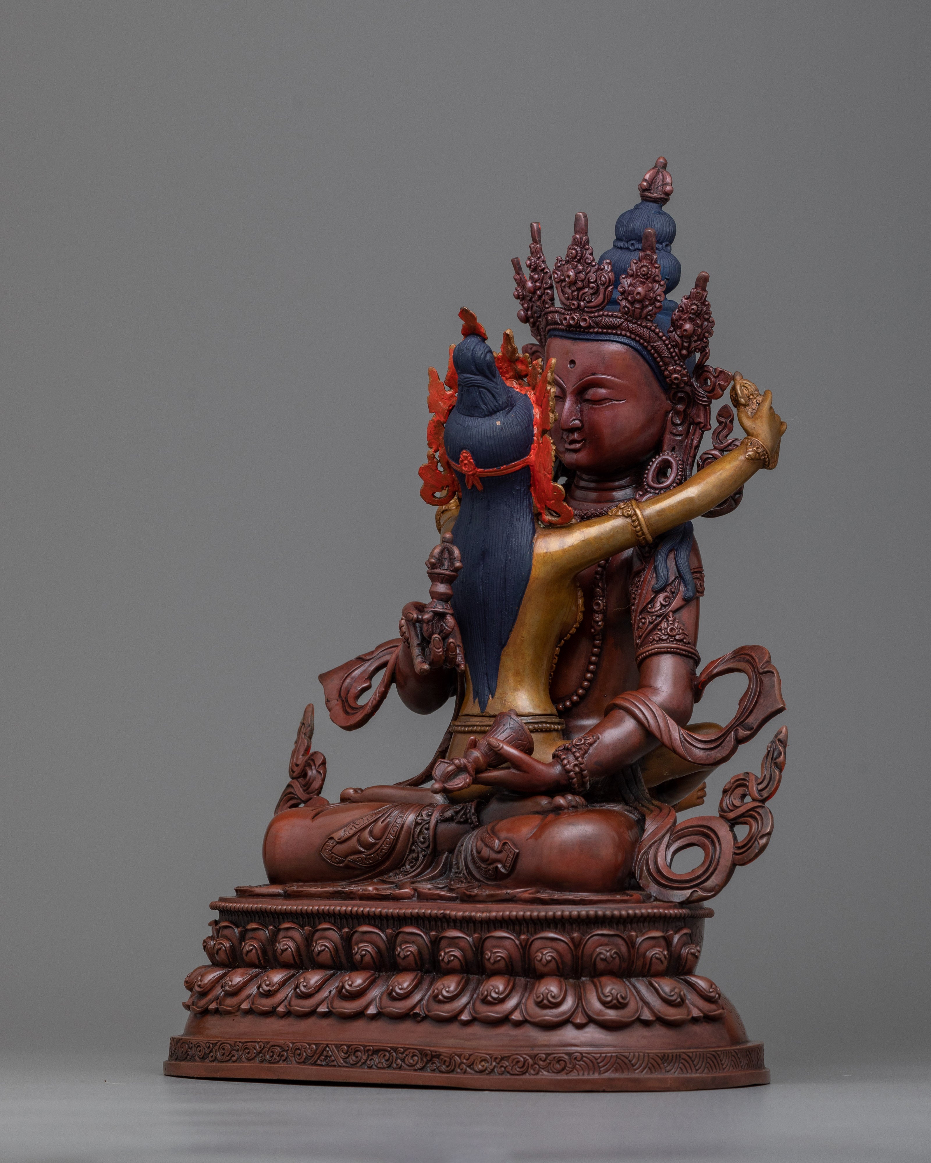 Vajrasattva Consort Statue | Yab-Yum in Union Sculpture