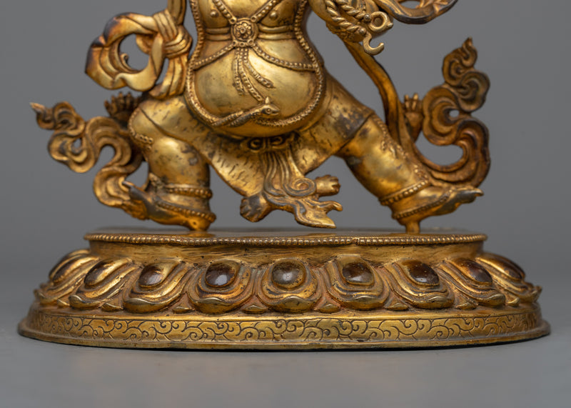 Antique Vajrapani Statue | A Timeless Guardian of the Sacred Teachings