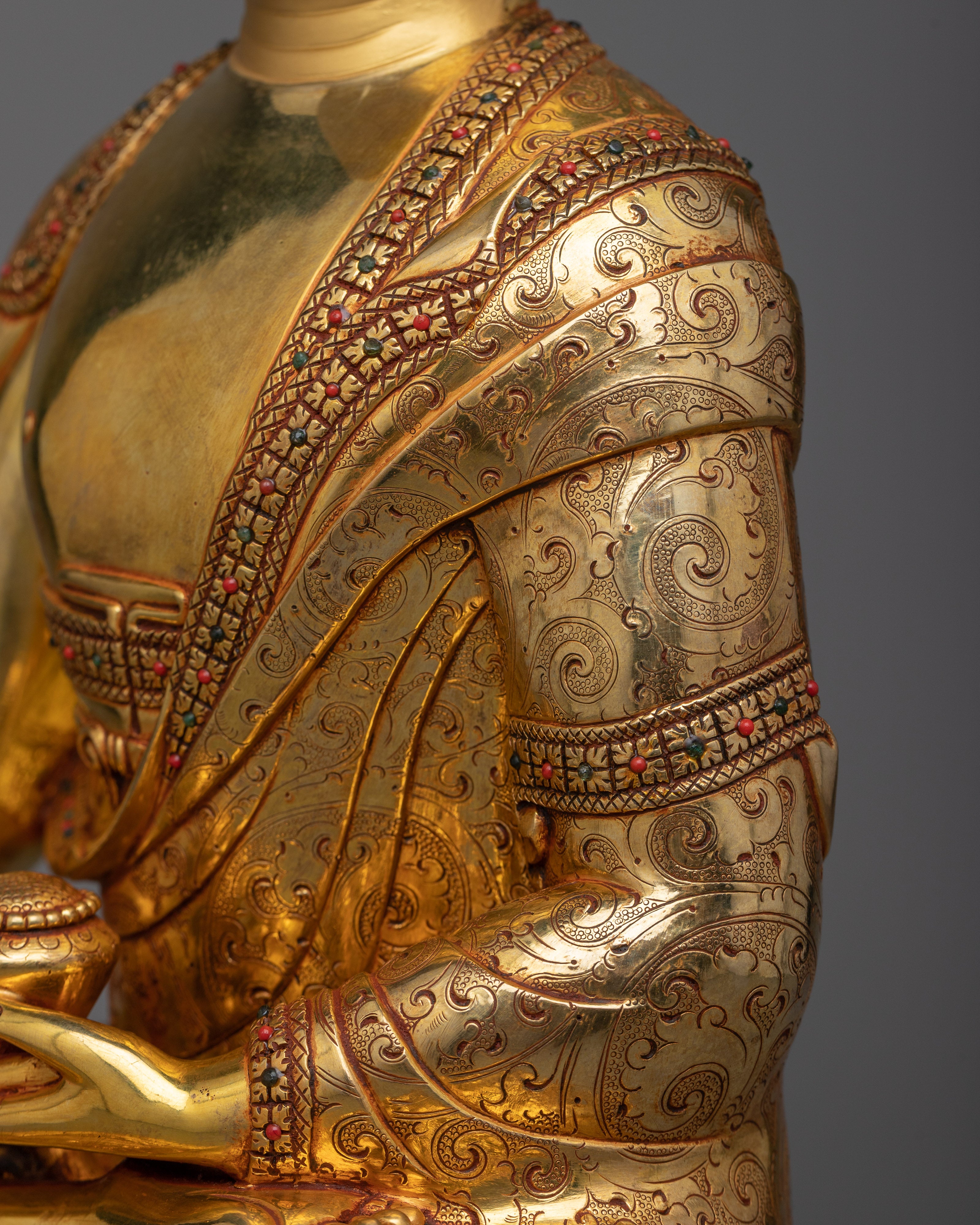 Amitabha Buddha of Pure Land Statue | Handmade in Nepal