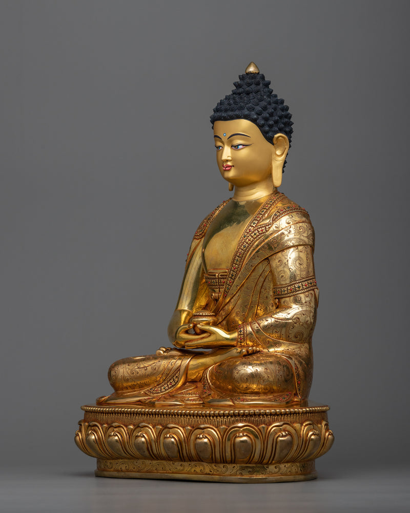Amitabha Buddha of Pure Land Statue | Handmade in Nepal