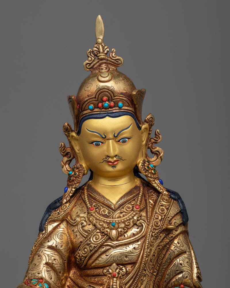 Guru Rinpoche Handmade Statue | Guru Padmasambhava, Lotus Born Master