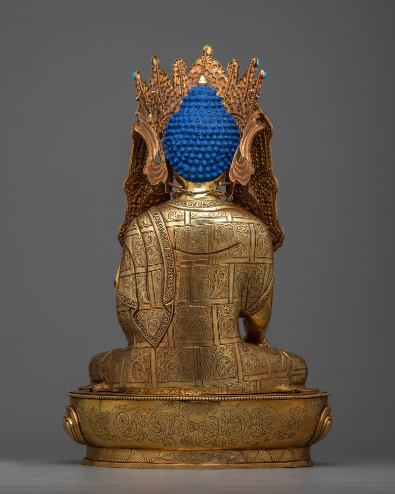 Crown Shakyamuni Buddha Statue