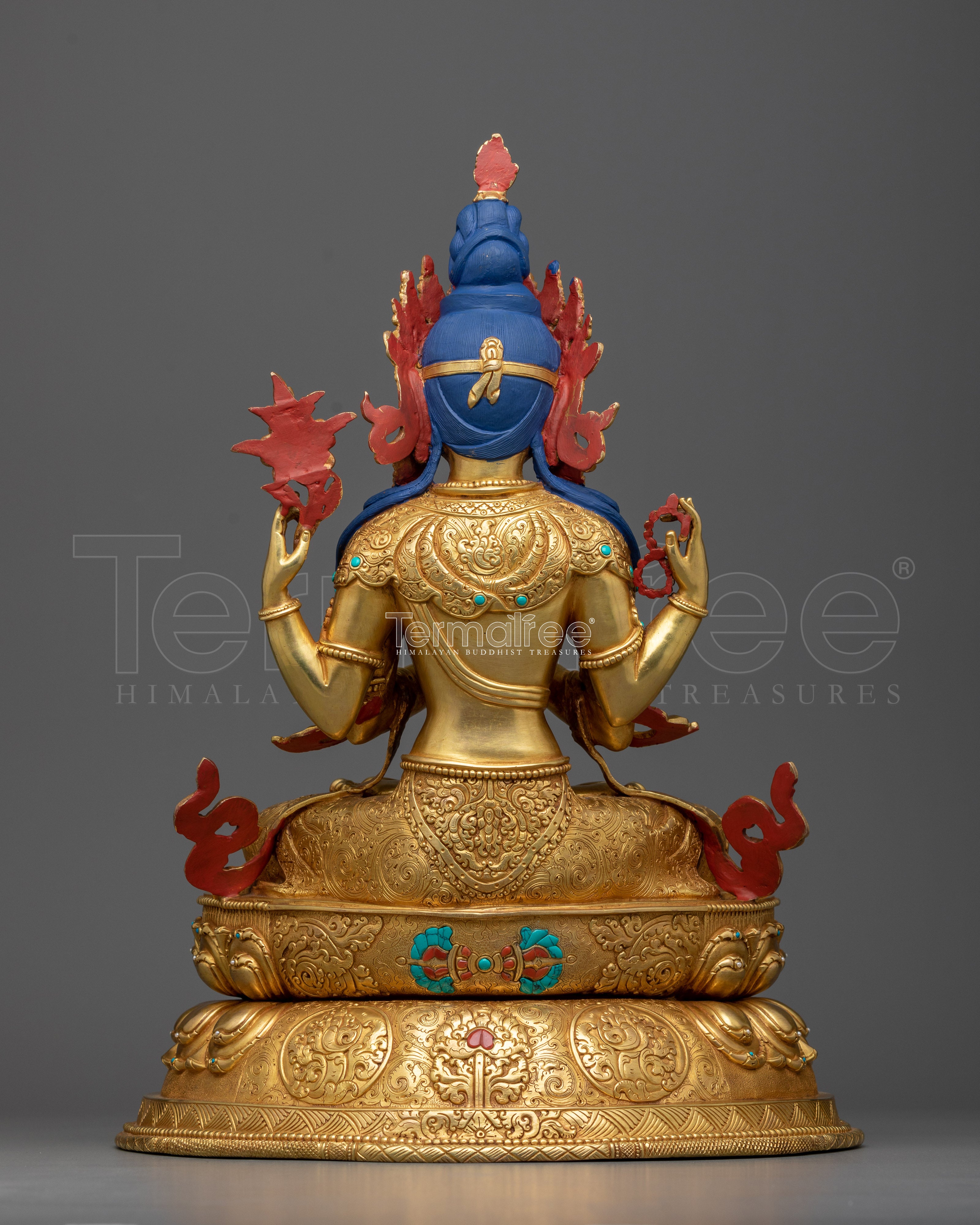 16.5 Inches Chenrezig Statue | Bodhisattva Buddha of Compassion